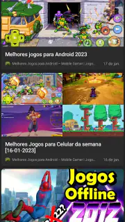 Mobile Gamer Notícias de Jogos screenshot 1