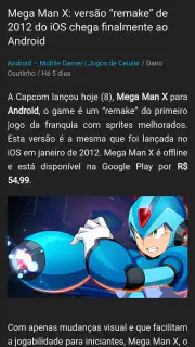 Mobile Gamer Notícias de Jogos screenshot 7
