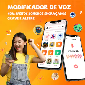 Modificador de Voz com Efeitos screenshot 1