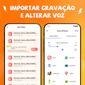 Modificador de Voz com Efeitos screenshot 5