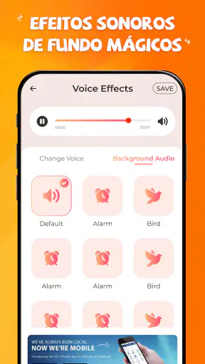 Modificador de Voz com Efeitos screenshot