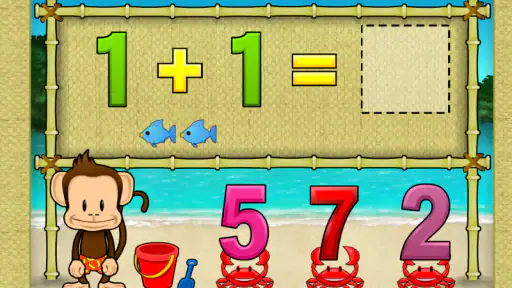 Monkey Math School Sunshine screenshot 2