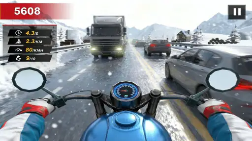 Moto Rider: Corrida na Estrada screenshot 4