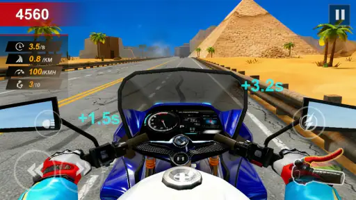 Moto Rider: Corrida na Estrada screenshot 6