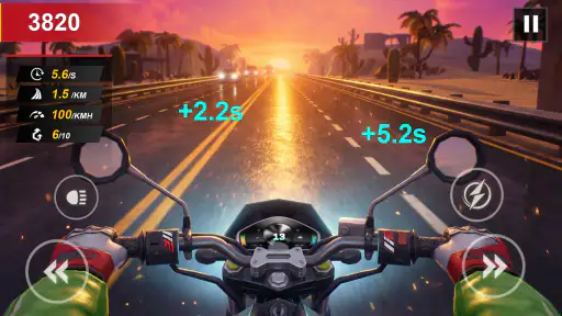Moto Rider: Corrida na Estrada screenshot 8