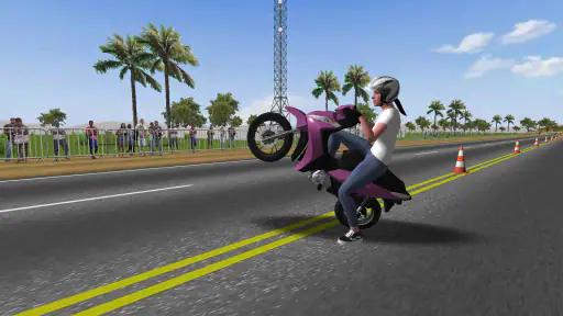 Moto Wheelie 3D screenshot