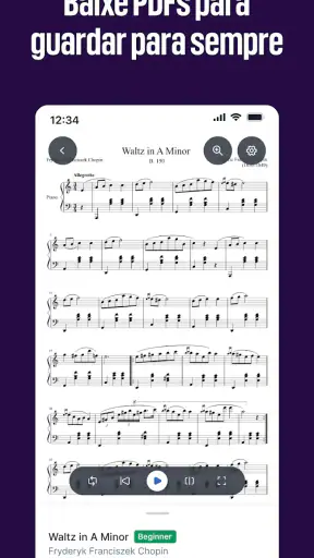 MuseScore－partitura para piano screenshot