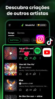 Musicful: Criador de Música IA screenshot 3