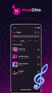 MusiChic - Música Offline screenshot 1