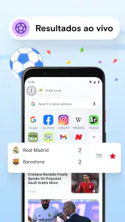 Navegador da Web Opera Mini screenshot 5