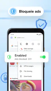 Navegador da Web Opera Mini screenshot 8