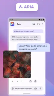 Navegador privado Opera com IA screenshot 5