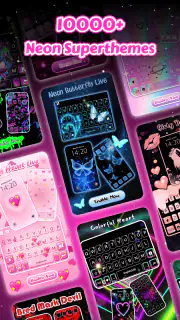 Neon Love Pro Theme screenshot 1