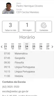 NetEscola screenshot 2