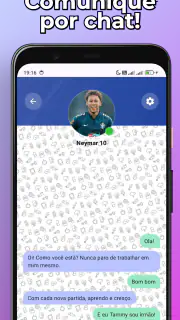 Neymar Chamada Falsa e Chat screenshot 3