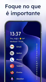 Niagara Launcher Tela Inicial screenshot 1