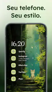 Niagara Launcher Tela Inicial screenshot 2