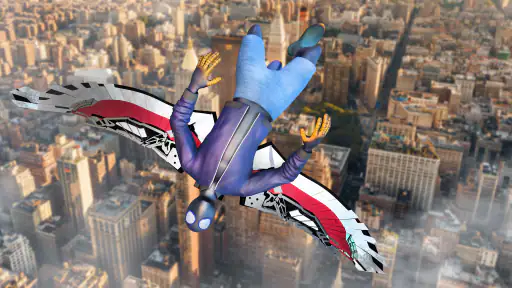 Ninja Spider Rope Hero City 3D screenshot 4