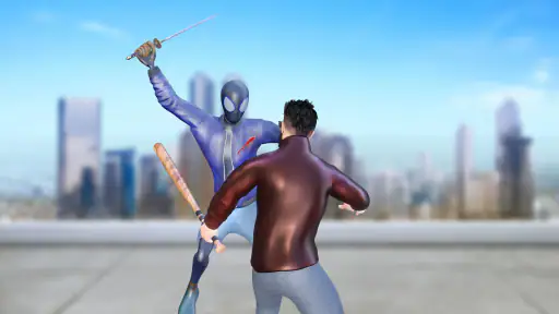 Ninja Spider Rope Hero City 3D screenshot 5