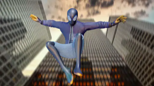Ninja Spider Rope Hero City 3D screenshot 6
