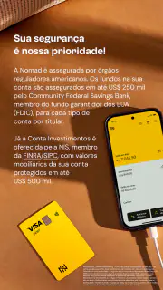 Nomad: Conta em Dólar e Euro screenshot 6