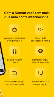 Nomad: Conta em Dólar e Euro screenshot 7