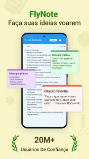 Notas: Bloco de notas, FlyNote screenshot 1