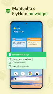 Notas: Bloco de notas, FlyNote screenshot 3
