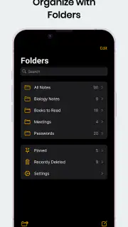 Notas: Bloco de notas iOS screenshot 3
