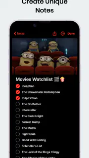 Notas: Bloco de notas iOS screenshot 5