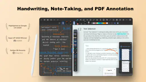 Notein: caligrafia,notas,PDFs screenshot 1