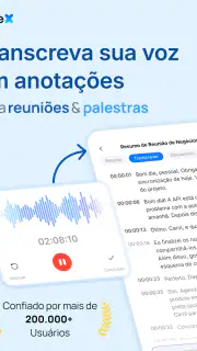 NoteX: Notas e Reuniões IA screenshot 7