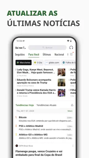 Notícias Locais screenshot