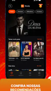 Novely: Ler Novelas e Romances screenshot 2