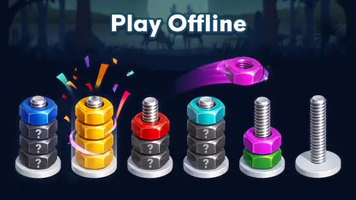 Nut Sort Puzzle Games screenshot 6