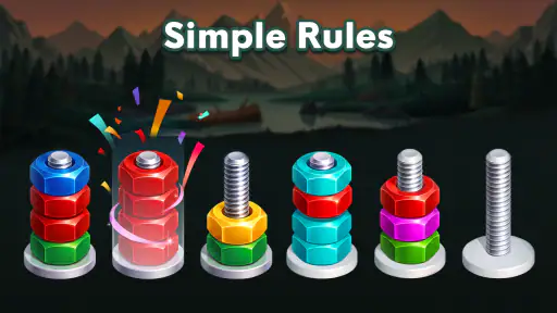 Nut Sort Puzzle Games screenshot 8