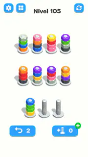 Nuts & Bolts, Color Screw Sort screenshot 2