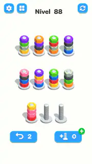 Nuts & Bolts, Color Screw Sort screenshot 3