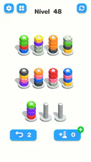 Nuts & Bolts, Color Screw Sort screenshot 6