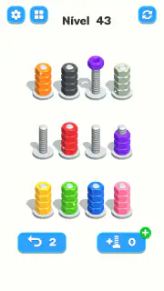 Nuts & Bolts, Color Screw Sort screenshot 7