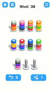 Nuts & Bolts, Color Screw Sort screenshot 8