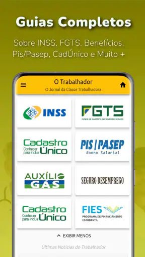 O Trabalhador screenshot