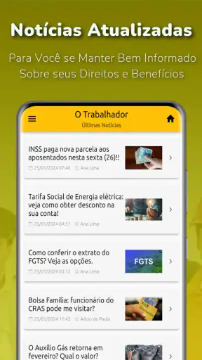 O Trabalhador screenshot