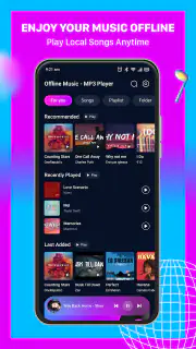 Offline Music - MP3 Player screenshot 1