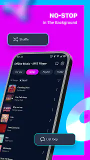 Offline Music - MP3 Player screenshot 4