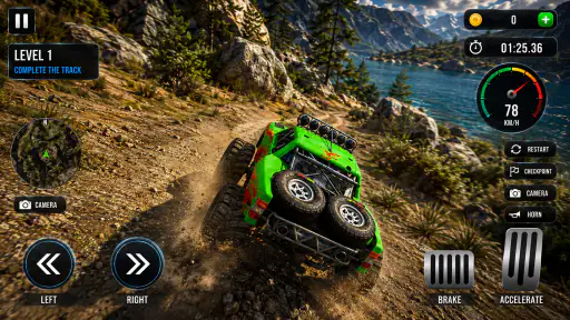 Offroad Driving Jeep Games 3D screenshot 1