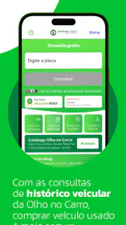 Olho no Carro: Consultar Placa screenshot 1