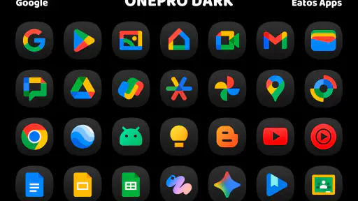 OnePro (Dark) - Icon Pack screenshot 8