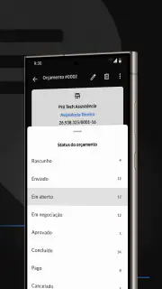 Orçamento PRO: Orç. e Recibo screenshot 4