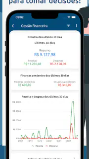 Orçamentos, Recibos e Clientes screenshot 2